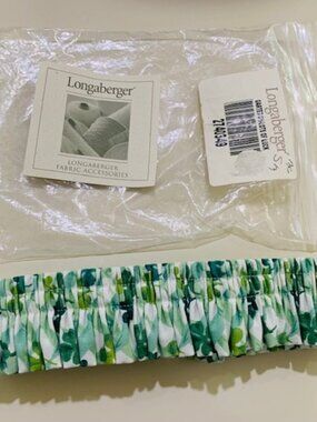 New LONGABERGER Lots Of Luck Garter Small Shamrocks St. Patrick's Day #2740349